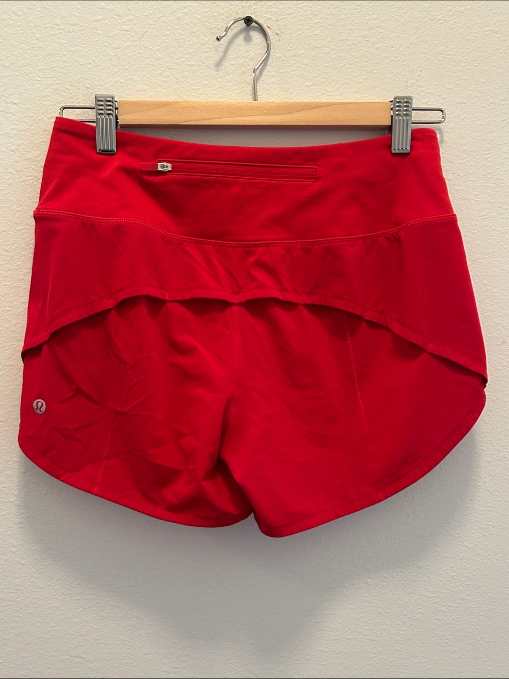 lululemon athletica Red Athletic Built-In Shorts
